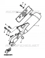 ECHAPPEMENT pour Yamaha BW'S 1999