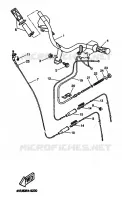 GUIDON ET CABLES pour Yamaha BW'S 1999