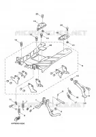 SUPPORT / REPOSE PIEDS pour Yamaha BOOSTER 1999
