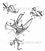 SUPPORT / REPOSE PIEDS pour Yamaha WHY 1999