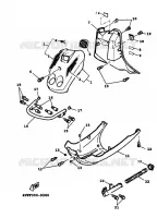 PROTEGE JAMBES pour Yamaha BOOSTER 1999