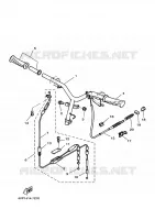 GUIDON ET CABLES pour Yamaha BOOSTER 1999