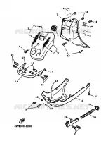 PROTEGE JAMBES pour Yamaha BOOSTER 1999