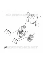 TURBINE / CARTERS DE REFROIDISSEMENT pour Yamaha BOOSTER 1998