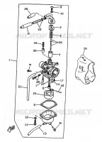CARBURATEUR pour Yamaha BOOSTER 1998