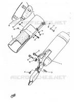 ECHAPPEMENT pour Yamaha BOOSTER 1998