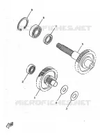TRANSMISSION pour Yamaha BOOSTER 1998
