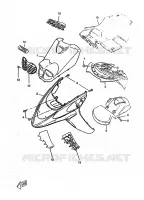 GARDE BOUE pour Yamaha BOOSTER 1998