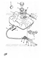 RESERVOIR A ESSENCE pour Yamaha BOOSTER 1998