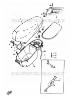 SELLE / PORTE BAGAGES pour Yamaha BOOSTER 1998