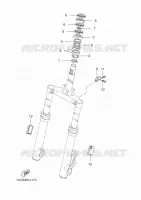 DIRECTION pour Yamaha BOOSTER 2007