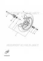 ROUE AVANT pour Yamaha NEXT GENERATION 2004
