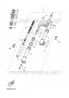 FOURCHE pour Yamaha NEXT GENERATION 2005