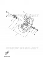 ROUE AVANT pour Yamaha NEXT GENERATION 2005