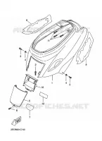 COUVERCLE LATERAL pour Yamaha BOOSTER 2005