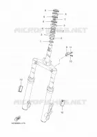 DIRECTION pour Yamaha BOOSTER 2005