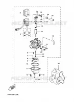 CARBURATEUR pour Yamaha BOOSTER 2006