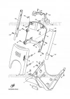 PROTEGE JAMBES pour Yamaha BOOSTER 2007