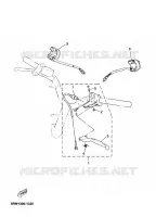 COMMODO / LEVIER pour Yamaha MACH 2005