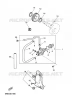 POMPE A HUILE pour Yamaha MACH 2005