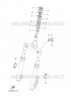 DIRECTION pour Yamaha BOOSTER 2008