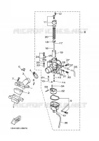 CARBURATEUR pour Yamaha X-LIMIT 2005