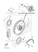 ROUE ARRIERE pour Yamaha X-LIMIT 2005