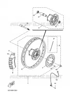 ROUE AVANT pour Yamaha X-LIMIT 2005