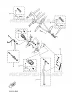 SUPPORT / REPOSE PIEDS pour Yamaha X-LIMIT 2004