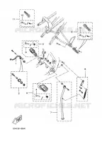 SUPPORT / REPOSE PIEDS pour Yamaha X-LIMIT 2004