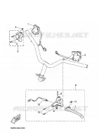 COMMODO / LEVIER pour Yamaha BOOSTER 2008