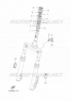 DIRECTION pour Yamaha BOOSTER 2008
