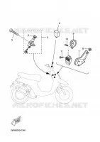 PARTIE ELECTRIQUE 1 pour Yamaha BOOSTER 2008