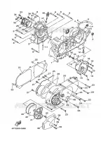 CARTER MOTEUR pour Yamaha WAAP 2008