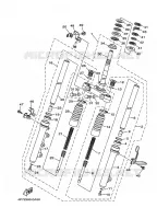 FOURCHE pour Yamaha WAAP 2008