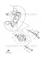 ROUE ARRIERE pour Yamaha WAAP 2008