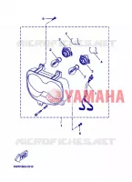 PHARE  pour Yamaha BOOSTER 2006