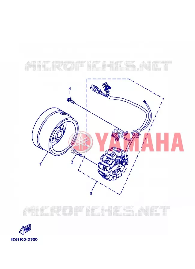 ALLUMAGE Yamaha MOTO 230 2006 TTR  TT-R230 TTR230V