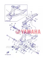 BRAS ARRIERE pour Yamaha DT 2007