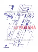 FOURCHE 2 pour Yamaha DT 2007