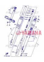 FOURCHE pour Yamaha DT 2007
