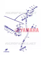 MAITRE CYLINDRE DE FREIN AVANT pour Yamaha DT 2007