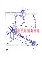 POMPE A HUILE pour Yamaha DT 2007