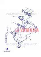 RESERVOIR D'HUILE pour Yamaha DT 2007