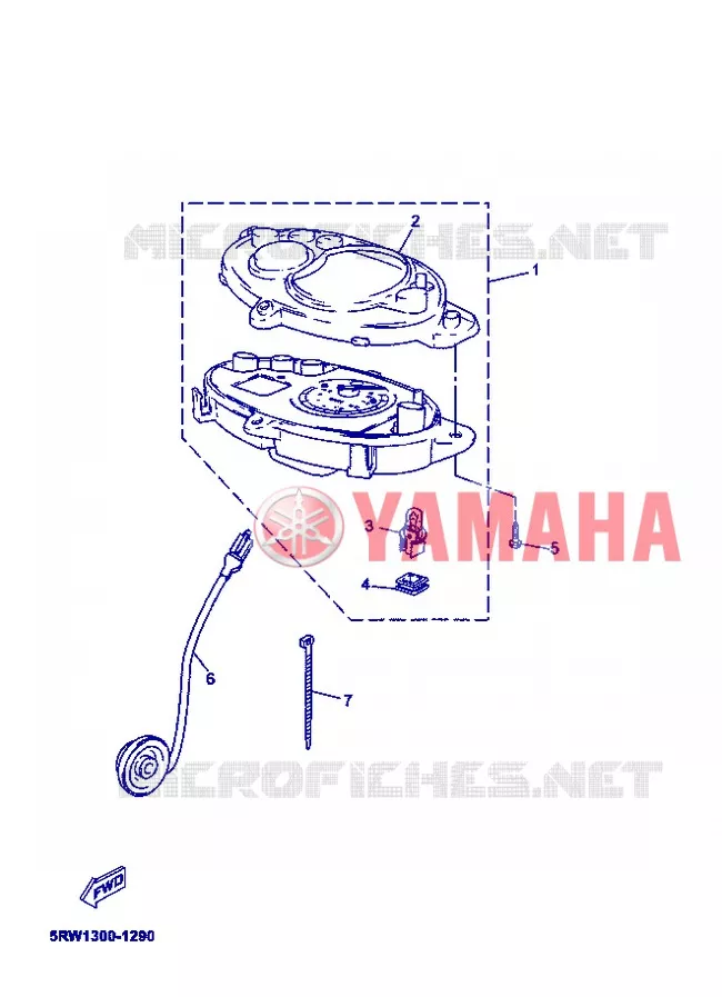 COMPTEUR  Yamaha SCOOTER 50 2004 JOG  CS50Z