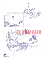 PHARE  pour Yamaha FAZER S2 2007