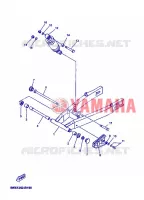 BRAS OSCILLANT / AMORTISSEUR pour Yamaha TZR 2008