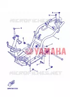 CADRE pour Yamaha BOOSTER 2004