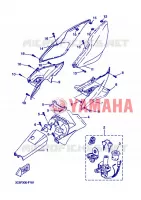 COUVERCLE LATERAL pour Yamaha NITRO 2008