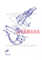 CADRE pour Yamaha X-LIMIT 2008